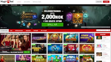 Magic Red Casino anmeldelse i Norsk Casinoguide.